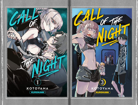 manga call of the night en france version fr achat precommande