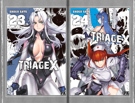 nouveaute manga ecchi triage x sexy