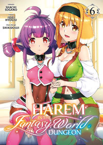 Harem in the Fantasy World Dungeon Tome 6 t06 manga echi sexy isekai