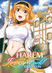 Harem in the Fantasy World Dungeon manga Tome 5 t05 fr achat