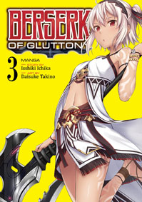 Berserk of Gluttony manga t03 tome 3 precommande version fr