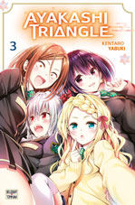 ayakashi triangle tome 3 manga sexy ecchi