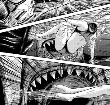 scan manga requin seinen shark panic