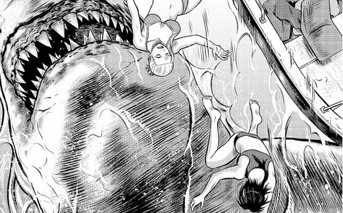 scan manga shark panik 2022 requin